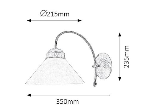 Rabalux Zidne lampe Marian 2701