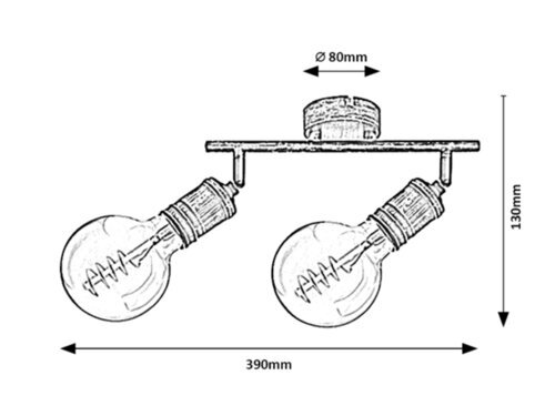 Rabalux Spot rasveta Fidel 3215