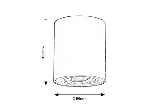 Rabalux Ugradna i nadgradna rasveta Kobald 2048