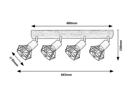 Rabalux Spot rasveta Zeus 3140