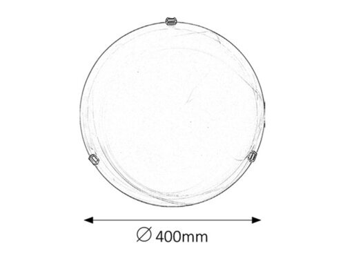 Rabalux Plafonjere Alabastro 3302