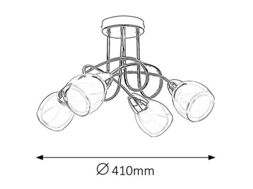 Rabalux Plafonjere Dave 6083