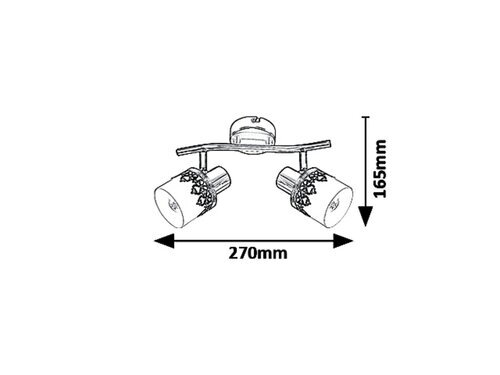 Rabalux Spot rasveta Lacey 5342