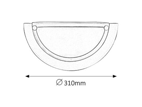 Rabalux Zidne lampe Ufo 5161