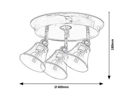 Rabalux Kupatilska rasveta Antoine 3210