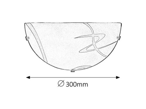 Rabalux Zidne lampe Soley 1817