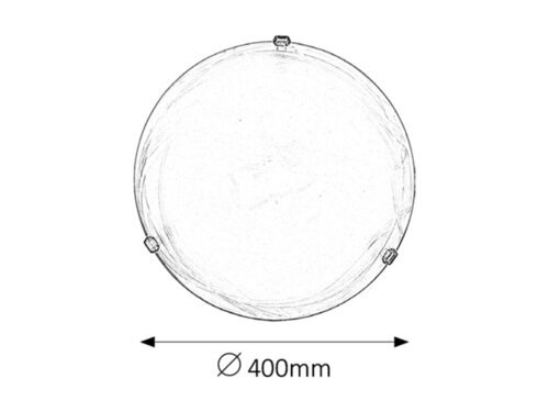 Rabalux Plafonjere Alabastro 3303
