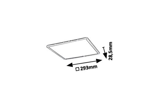 Rabalux Ugradna i nadgradna rasveta Pavel 3429