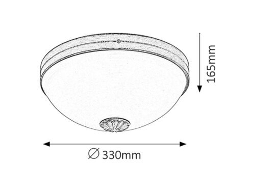 Rabalux Plafonjere Orchidea 8558