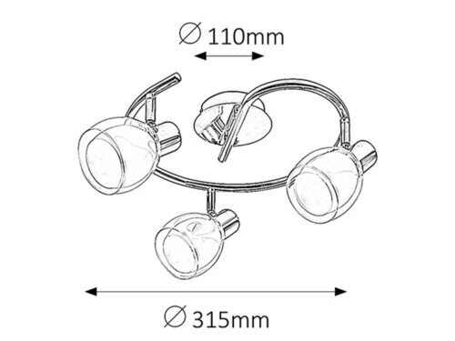 Rabalux Spot rasveta Dave 6837