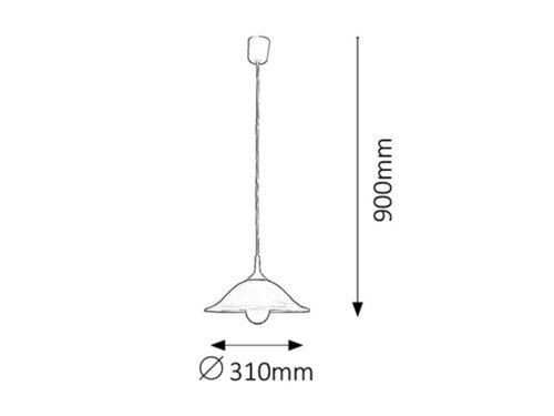 Rabalux Visilice Alabastro 3905