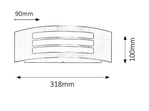 Rabalux Spoljna zidna rasveta Roma 8410