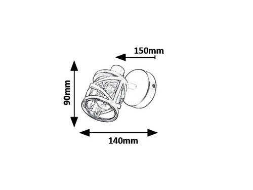 Rabalux Spot rasveta Oberon 5335