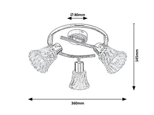 Rabalux Spot rasveta Hestia 5301