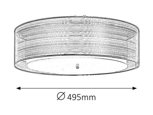 Rabalux Plafonjere Anastasia 2634