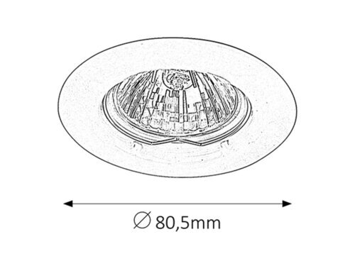 Rabalux Ugradna i nadgradna rasveta Spot relight 1087