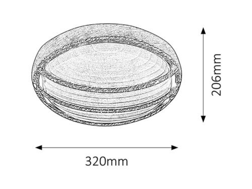 Rabalux Spoljna zidna rasveta Hektor 8499