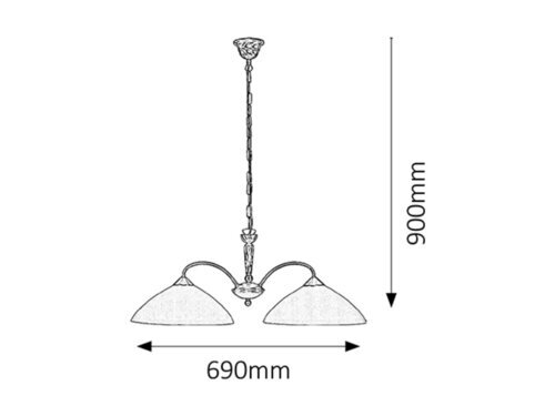Rabalux Lusteri Regina 8177