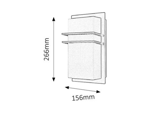 Rabalux Spoljna zidna rasveta Seattle 8229