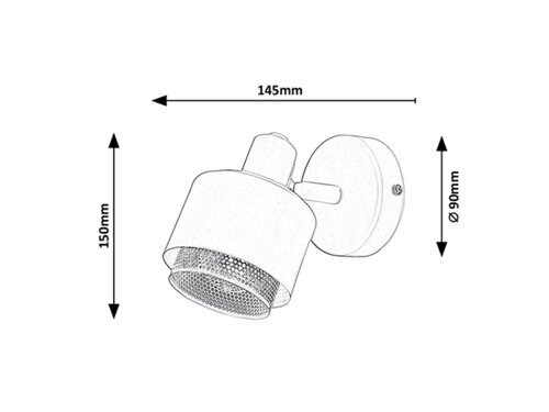 Rabalux Spot rasveta Fedora 3547