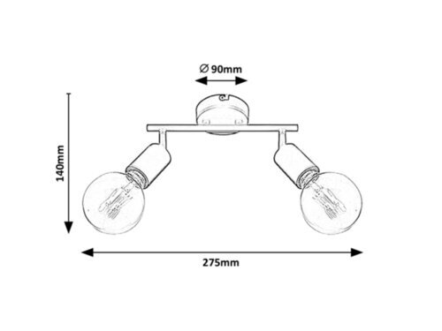 Rabalux Spot rasveta Lamar 3987