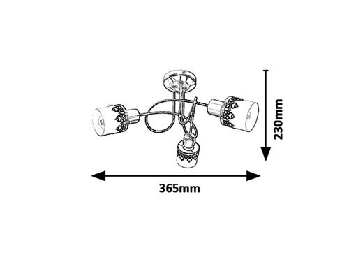 Rabalux Spot rasveta Lacey 5343