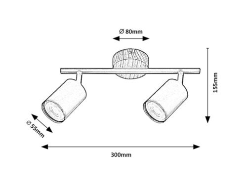 Rabalux Spot rasveta Edmund 5296