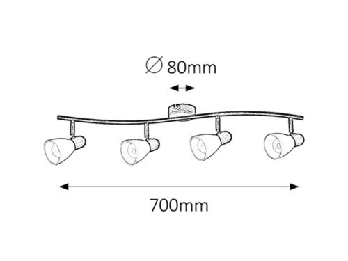 Rabalux Spot rasveta Soma 6594