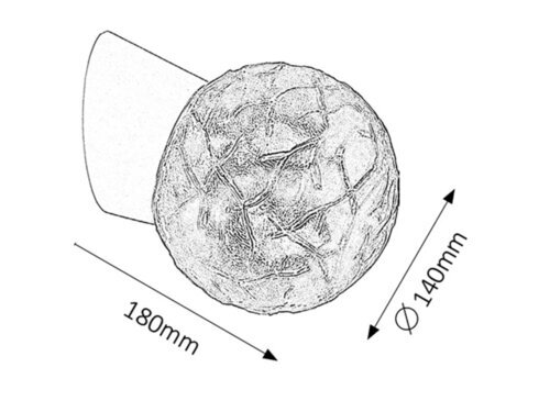 Rabalux Zidne lampe Grace 2432