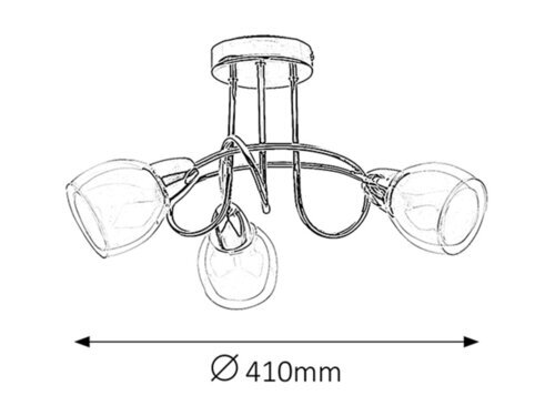 Rabalux Plafonjere Dave 6081