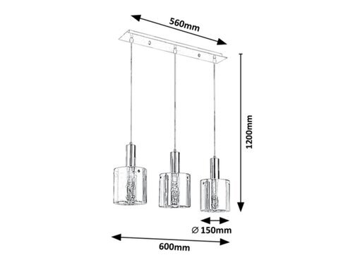 Rabalux Visilice Donati 5250