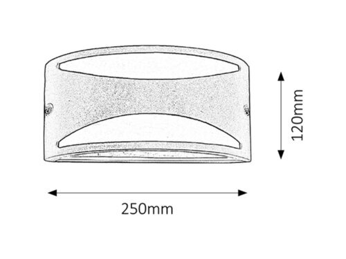 Rabalux Spoljna zidna rasveta Manhattan 8359
