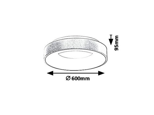 Rabalux Plafonjere Carmella 5053