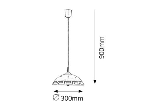 Rabalux Visilice Etrusco 7652