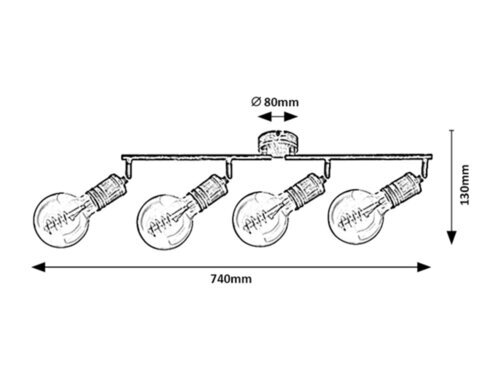 Rabalux Spot rasveta Fidel 3217