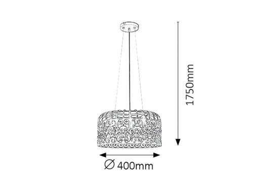 Rabalux Visilice Alessandra 2163