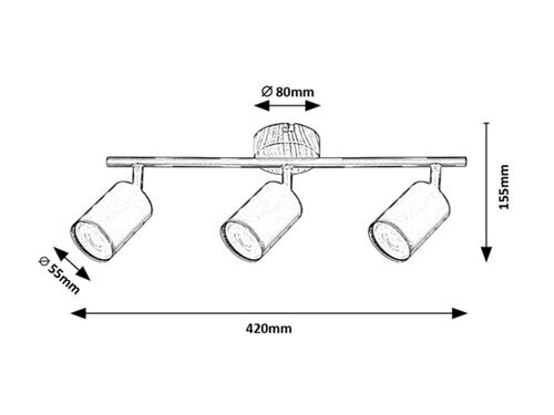 Rabalux Spot rasveta Edmund 5297