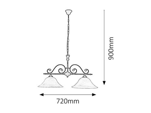Rabalux Lusteri Dorothea 7777