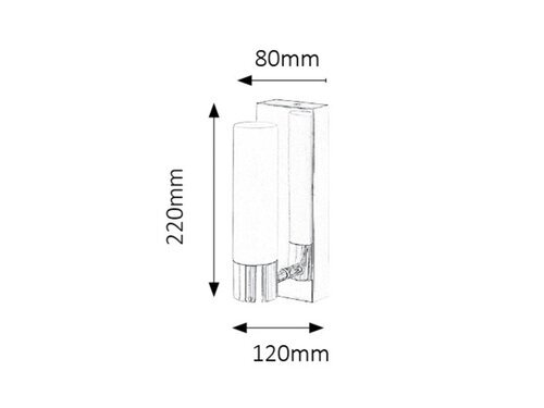 Rabalux Kupatilska rasveta Jim 5749