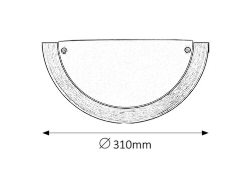 Rabalux Zidne lampe Ufo 5263