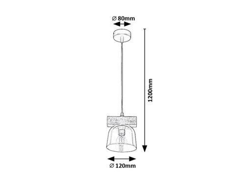 Rabalux Visilice Cardamom 3118