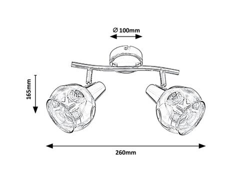 Rabalux Spot rasveta Tamara 5347