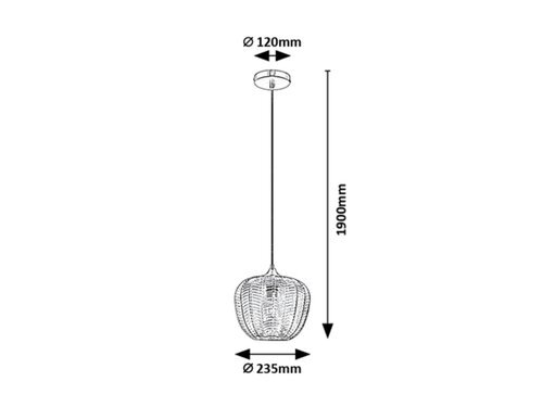 Rabalux Visilice Monet 3177