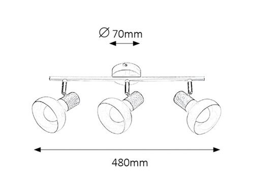 Rabalux Spot rasveta Holly 5945