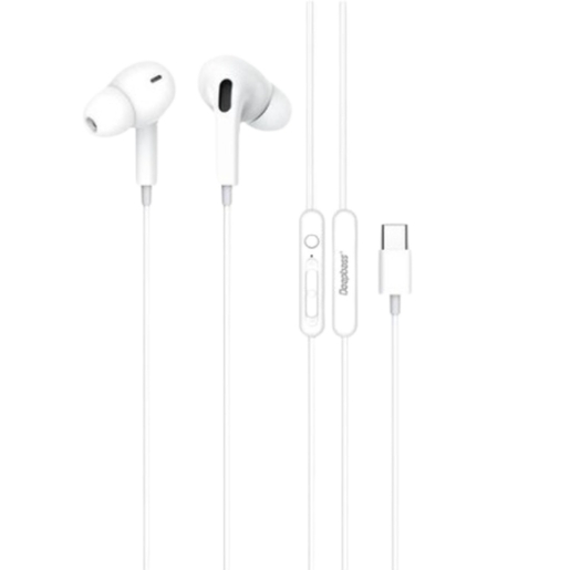 Deepbass DS-700, Type-C White Slušalice sa Mikrofonom