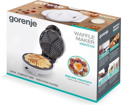 Gorenje aparat za vafle WM701W