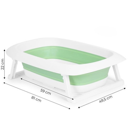 Eco Toys Sklopiva kadica za bebe Cow HA-B31 GREEN