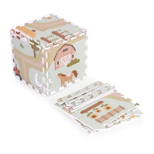 Eco Toys Velika podloga za igru Eva Foam Farma ECOEVA019