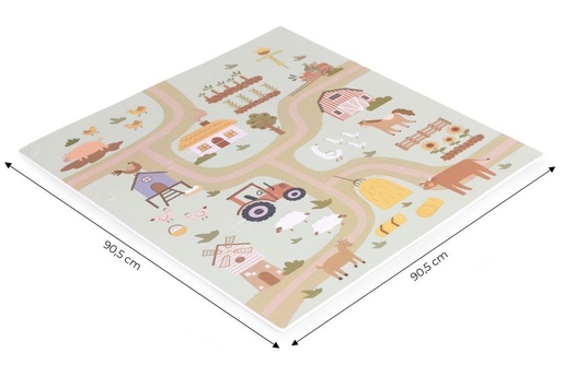 Eco Toys Velika podloga za igru Eva Foam Farma ECOEVA019