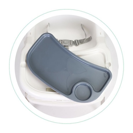 Eco Toys Hranilica za bebe 2U1 sa postoljem i pojasevima HC-135 WHITE